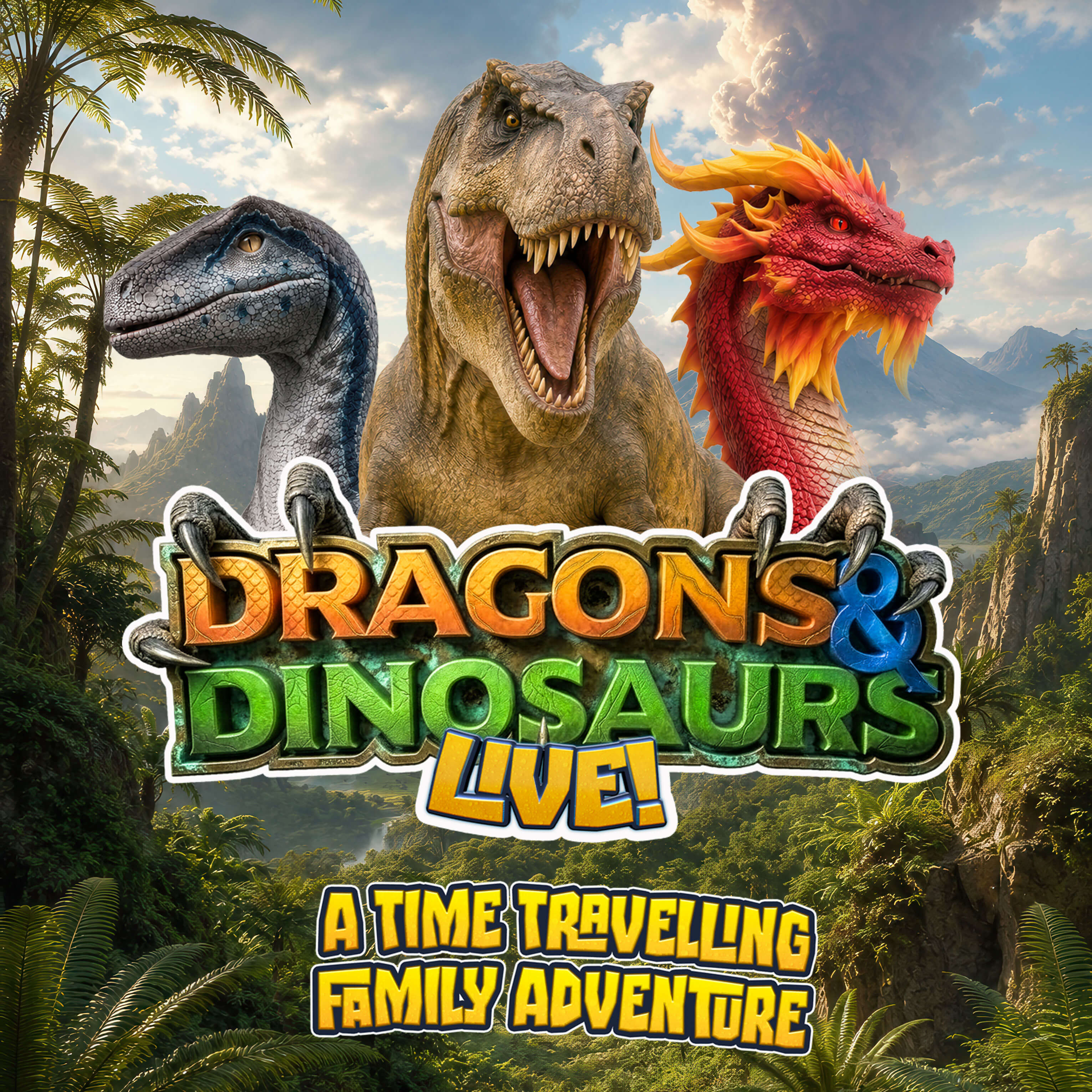 DRAGONS & DINOSAURS LIVE